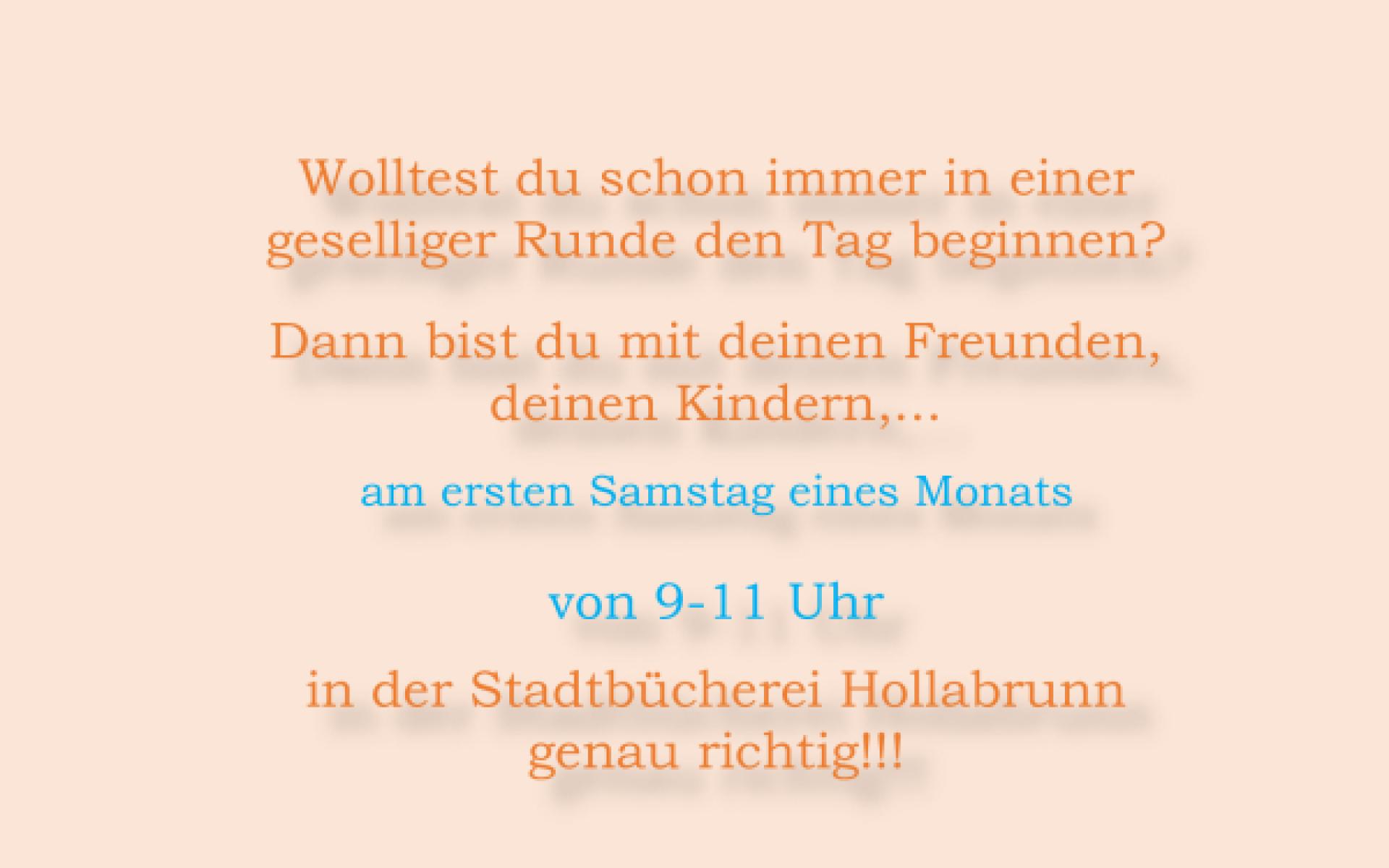 Bücherfrühstück